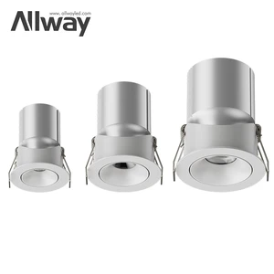 For Modern Anti-Glare LED Downlight 4W 6W 9W Waterproof Recessed Design High CRI 90 Aluminum for Commercial Office Home