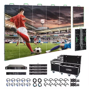 2.4m X 3m Complete System P2 P2.6 P3.9 P4.81 Led Display 500x1000mm Led Panel Backdrop Outdoor Rental Led Screen