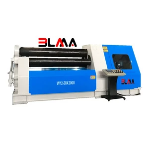 CNC Sheet Rolling Machine Automatic Steel Plate Bending Roller For Tanks Pipes Automotive