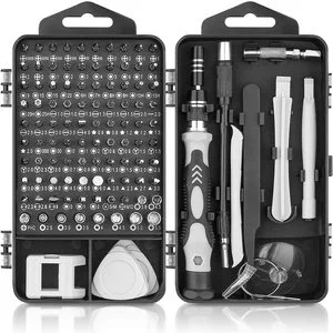 Mini Precision Screwdriver Set 115 in 1 Magnetic Screwdriver Bit Kit Multi-Function Stainless Steel Professional Repair Tool
