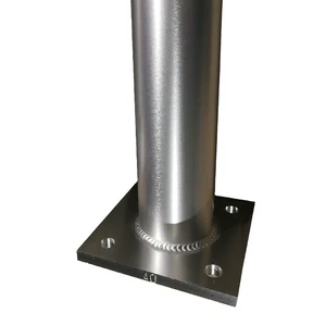 Customized 6063 Aluminum Double Arm Lamp Column Light Pole for Garden & Street Outdoor Usage