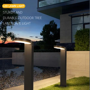 Modern Minimalist LED Lawn Light with Adjustable Angle IP65 Waterproof 7W Park Roadside Landscape Lamp