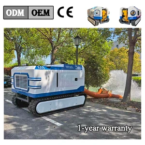 Remote Controlled Or Manually Started Mobile Urban Waterlogging Robot Drainage Pump