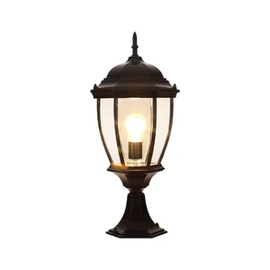 High Quality Solar Powered Aluminum Outdoor Pillar Light for Garden Fence Post with 5-Year Warranty