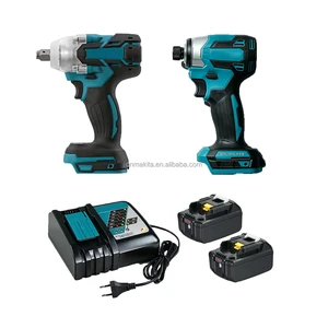 Kit De Herramientas Inalambrico, Juego De Llave De Impacto Y Destornillador Eléctrico Con Bateria Recargable