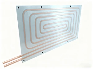 Custom-sized Water-cooled Plate High-frequency Heat Sink with Aluminum Inlaid Copper