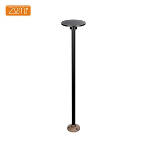 ZOMI Aluminum Yard Lawn Lamp Landscape Waterproof IP65 Garden Light Led Pathway Ground Outdoor Unique Design 4W Matte Black 90