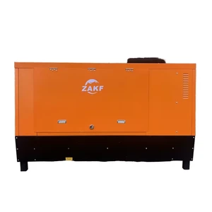 ZAKF 12bar 176psi 12m3/Min 450 CFM Lubricated Air Cooled Diesel Screw Portable Compressor Engine Pump For Open-pit Underground