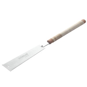 Hardwood Double-edged Flexible Blade Woodworking Tool Japan Saw Japanese Pull Saw Japanese Hand Saw With Wooden W/ Nature Rattan
