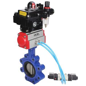 DNOVA Butterfly Valve Cast Iron QT450 Interflange (threaded Lugs) 16 Bar Manual WBV1631E-2W-Fb-H 76