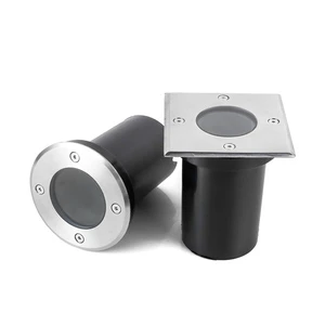 110MM 120MM Outdoor Floor Uplighter Ground Deck Concrete Stair Paver Buried Step Lamp MR16 Underground Inground Led Light GU10
