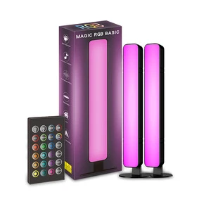 DIMMABLE RGB COLOR CHANGING LED TABLE LAMP WITH REMOTE CONTROL