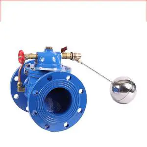 Premium Quality XF Brand 100X Ductile Iron Hydraulic Drive Remote Control Float Valve 5mm Accuracy Automatic Water Tank Control