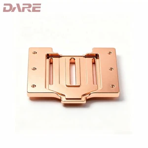 Precision CPU Copper Heatsink Base High Performance Server Flat Vapor Chamber Passivation Ultrasonic Cleaning for Electronics