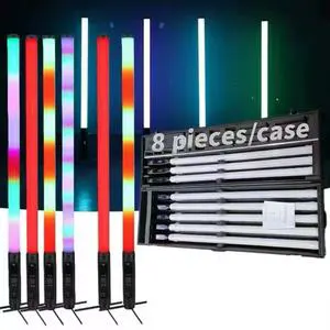 BESTYART/ BT360 Pak8 / Battery Tube 360 Degree RGB Light 8ps Packed With Case 1.5M Length Compatible With CRMX