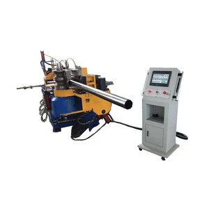 Exhaust System DW89 CNC Automatic Cnc Pipe Bending Machine Stainless Steel Square Oval Exhaust Tube Pipe Bending