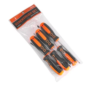 Cross-border Supply of Blackened Finish Magnetic Phillips & Slotted Screwdriver Sets 4inch/5inch/6inch Manual