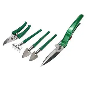 UNIVERSEA BL013 Factory Direct Sale 10pcs Portable Modern Stainless Steel Garden Manual Green Gardening Tools 39x29x9cm Boxed
