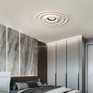 Factory Wholesale Customized Ceiling Lamp Eco-Friendly High Quality White Gypsum Led Ceiling Light Modern for Living Room