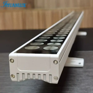 48W 72W DC24 Outdoor Led Wall Washer with 2700K/3000K/4000K/6000k DMX Facade Led Grazers Facade Lighting