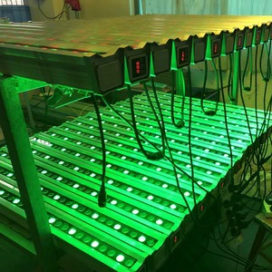 High Power 36X1W Waterproof IP65 100-240Vac DMX512 RGB Outdoor LED Light Wall Washer for Hotel