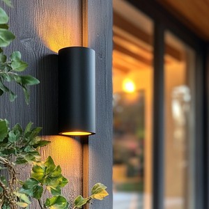 Wall Light Outdoor Waterproof LED Exterior Garden Wall Lights Traditional Mounted Lamp for Corridor Lighting