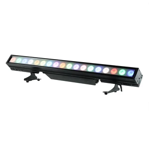Leahua IP65 Waterproof Pixel LED Wall Washer Aluminum Body Outdoor Linear Wall Light With Electric Frost for Bridge Building