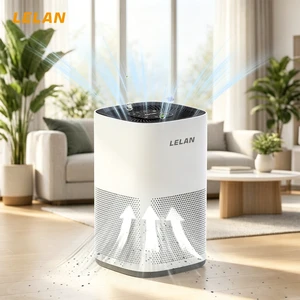Low Noise Air Purifier With Sleep Mode Timer Child Lock Night Light 3 Fan Speed 36m² Coverage Bedroom Office Living Room