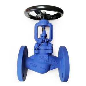 Medium Temperature Manual Water Bellow Seal Globe Control Valve OEM