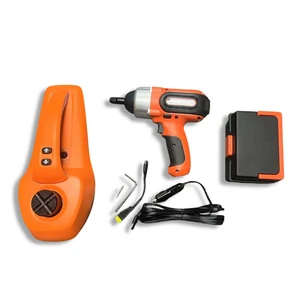 12V 5 Ton Electric Hydraulic Car Jack Kit Heavy-Duty Floor Lift with Air Pump and Impact Wrench