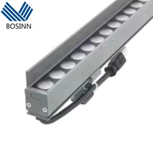 Vertical Angle LED Wall Washer Bridge Linear Lights Visor Bar 40in Landscape Lamp for Villa Outline Resort Contour Light