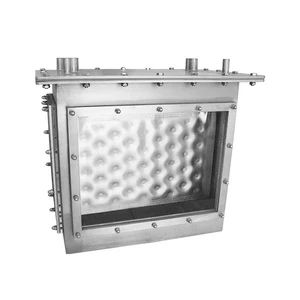 Customized Immersion Plate Laser Welded Pillow Plate Refrigeration Evaporator Heat Exchanger Pillow Plates Bank Condenser
