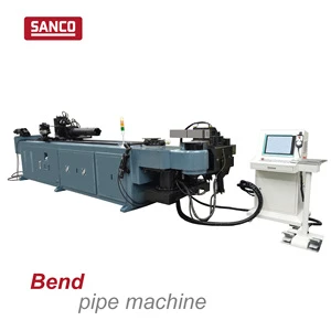 CNC Hydraulic Mandrel Pipe Tube Bending Machine 100mm Rotary Draw Bender for Curtain Wall Door Window Frame Aluminum Profile