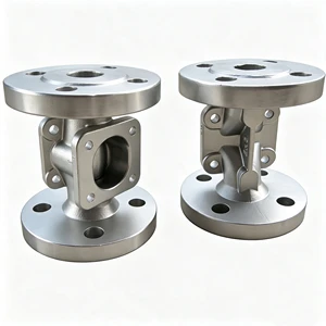 Flanged Ball Valve Body SS 316 304 Prevent Backflow Lost Wax Casting Industrial Use Made in China