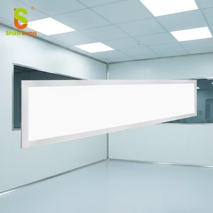 1200X300 40W Hospital Clean Room IP65 LED Panel Light Recessed 5000K Daylight Aluminum Dimmable CE RoHS Certified 5-Year