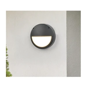 Round Aluminum Outdoor Ceiling Lights Surface Mounted for Balcony Corridor Lighting