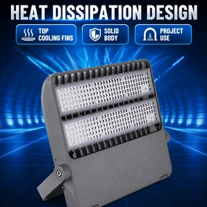 Adjustable Installation Long Distance LED Tunnel Light 100W-6000W AC Universal Voltage Anti Rust Aluminum Tunnel Light Fixture