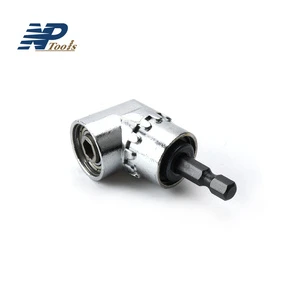 Naipu 105 Degree Right Angle 1/4 Inch Quick Change Drilling Screwdriver Magnetic Extension Socket Holder Adapter