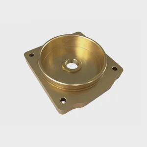 IDY YZ-0078 Bronze Precision Processing Pump Valve End Cover Hydraulic Equipment Sealing Cover