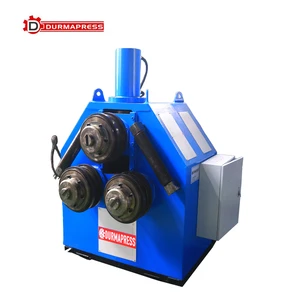 W24S 6 Hydraulic Profile Bending Machine 3 Roll Section Bending Machine for Angle Steel Channel Steel Flat Steel Pipe Tube
