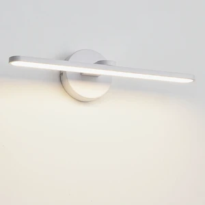 Bathroom Makeup LED Vanity Mirror Light Brass Color Zhongshan Factory Stock Wall Light with plug