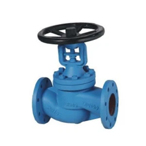 DIN 3356 PN16 Manual Cast Steel Bellow Globe Valve PN16 Gate Structure For General Application