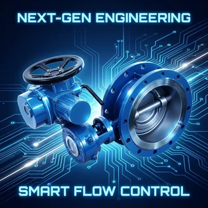 CE Certified Multi Pressure Grade Ductile Iron Cast Steel Electric Flanged Double Eccentric Soft Seal Butterfly Valve