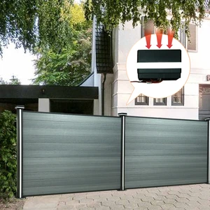 New Design Square Shape Led Pillar Lamp Solar Post Pillar Light Posts Outdoor For Garden Fence