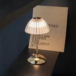 Hot Selling Acrylic Lampshade Touch Switch Desk Lamp Bedroom Bedside Charging Dimming Small Night Light