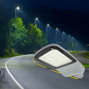 Tool-Free Design LED Street Light IP66 Waterproof LED Street Light Fixture Outdoor for Suburban Pathways