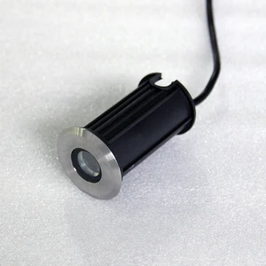 Outdoor Mini Stainless Steel Embedded Ground Walkway LED Underground Lamp Garden Deck Floor Recessed Inground Landscape Light