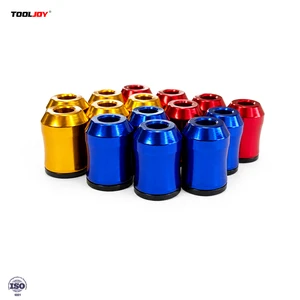 Portable Strong Magnetizer Aluminum Bit Magnet Ring Custom Color 6.35mm Hex Screwdriver Bit Magnetic Charger Tool