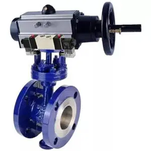 DNOVA Butterfly Valve Carbon Steel Flanged Manual