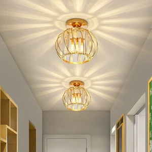 Villa Living Room Ceiling Led Pendant Lights Fixtures Modern Gold Luxury Crystal Chandelier Lamp for Indoor Decoration